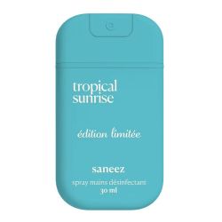Saneez Spray mains désinfectant Tropical Sunrise édition limitée (30 ml)