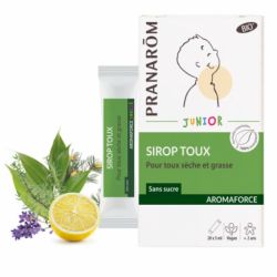 AROMAFORCE Junior Sirop toux sèche et grasse
