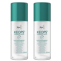 Keops Déodorant Roll-on 0% aluminium peau sensible (lot de 2 x 30 ml)