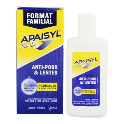 APAISYL® ANTI-POUX XPRESS Shampoing 15 Minutes 1 application sans insecticide chimique 200 ml