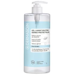 Gel Lavant Neutre Dermo-Protecteur peau sensible sans parfum tolérance optimale (1 L)
