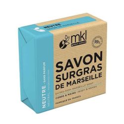 MKL Green Nature Savon de Marseille Surgras - Neutre (100 g)