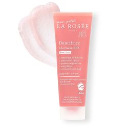 Mon Petit La Rosée Dentifrice à la fraise bio avec fluor 1-6 ans (50 ml)