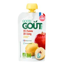 Good Goût Baby Purée bio Pomme Coing bébé dès 4 mois (120 g)