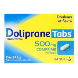 Doliprane Tabs 500Mg Comprimés Pélliculés x16