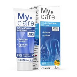3CPharma My.Care Gel de Massage effet froid, relaxant, apaisant (100 ml)