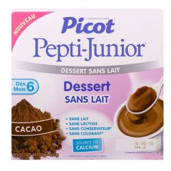 Picot 1Er Dessert Ss Lait Cr Cacao 4P/100G