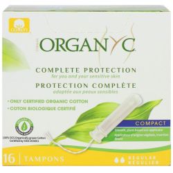 Organyc Tampon Bio + Applicateur Flux Normal (x16)
