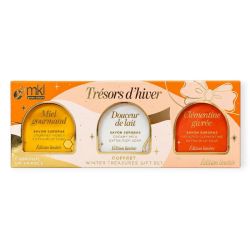 MKL Green Nature Coffret Trésors d'Hiver 2026 édition limitée (3 savons surgras de 100 g)