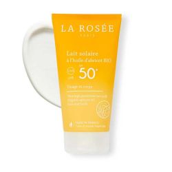 La Rosée Lait Solaire SPF 50+ à l'huile d'abricot bio (150 ml)