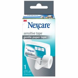 3M Nexcare Sensitive Tape Sparadrap Microporeux retrait facile 25 mm x 5 m (x1)