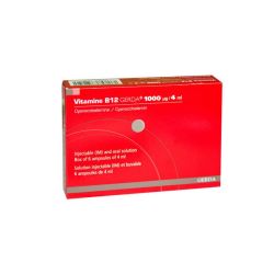 Vitamine B12 1 000Mcg/4Ml Gerda Ampoule x6
