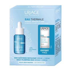 Uriage Duo Repulpant Sérum Booster H.A. (30 ml) + Crème d'Eau (15 ml) offerte