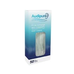 Audipure Fil de Nettoyage pour Prothèse Auditive (x50)