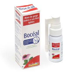 Boiron Bocéal solution pour pulvérisation buccale maux de gorge (20 ml)