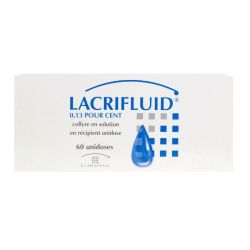 Lacrifluid 0,13% Collyre Sècheresse Oculaire - 60 unidoses