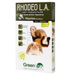 Rhodeo L.A. anti-parasitaire à forte action répulsive pour NAC (4 x 0,375 ml)