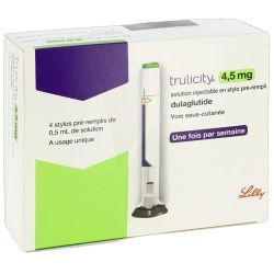 Lilly Trulicity 4,5 mg solution injectable en stylo prérempli (x4)