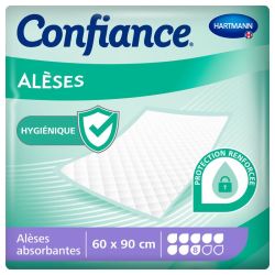 Confiance Alèses 60 x 90 cm absorption 8 gouttes (x30)
