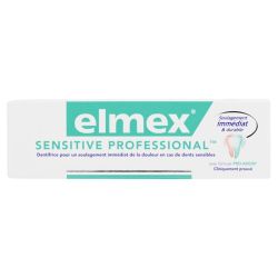 Elmex Dentifrice Sensitive Professional soulagement immédiat & durable (75 ml)