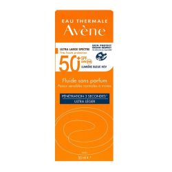 Avene Solaire Spf50+ Fluide sans parfum 50Ml