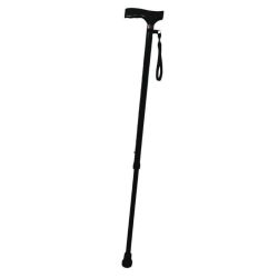 Betterlife Canne Fixe Réglable Noire