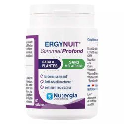 Nutergia Ergynuit Sommeil Profond sommeil de qualité sans mélatonine (60 gélules)