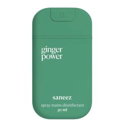 Saneez Spray mains désinfectant Ginger Power (30 ml)
