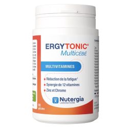 Nutergia Ergytonic MultiCÉBÉ multivitamines fatigue, baisse de tonus (90 gélules)