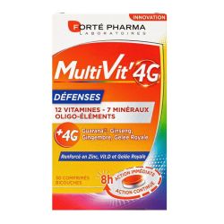 Forte Pharma Multivit' 4G Defenses (30 comprimés)