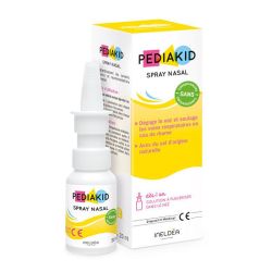 Pediakid Spray Nasal soulage les symptômes du rhume, avec sel d'origine naturelle (20 ml)