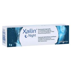 VISUfarma Xailin Night pommade ophtalmique lubrifiante (5 g)