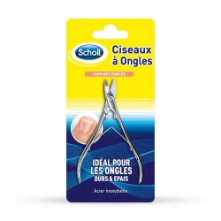 Scholl Ciseaux à Ongles Durs & Epais