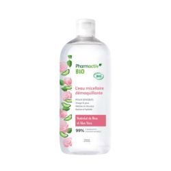 L'Eau Micellaire Démaquillante Hydrolat de Rose et Aloe Vera Bio (500 ml)