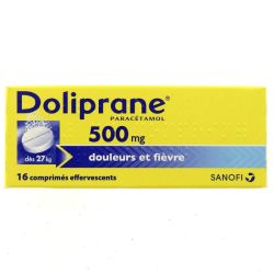 Doliprane 500Mg Comprimés Effervescents x16