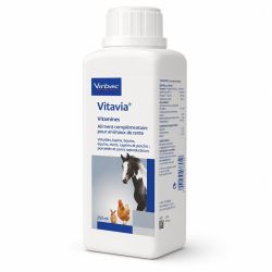 Virbac Vitavia Hydrosol Polyvitamines pour animaux de rente (250 ml)