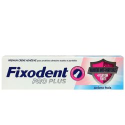 Fixodent Pro Plus Premium Crème Adhésive pour Prothèses Dentaires 40G