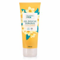 Pharmaprix Gel Douche Surgras à l'extrait de Monoï (200 ml)