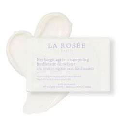 La Rosée Recharge Après-Shampoing hydratant démêlant à la kératine végétale & lait d'amande (200 g)
