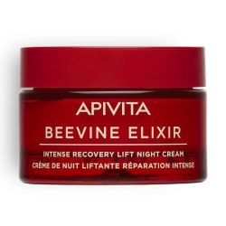 Apivita Beevine Elixir Crème de Nuit Liftante Réparation Intense anti-rides, repulpant (50 ml)