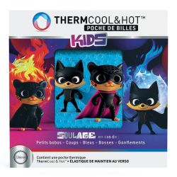 ThermCool&Hot Poche de Billes Kid Hero soulage petits bobos, coups, bleus, bosse & gonflements (x1)