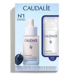 Caudalie Vinoperfect Coffret Duo Éclat Anti-taches Sérum & Mousse Micro-Peeling