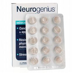 NEUROGENIUS Complément alimentaire pour étudiant mémoire et intelligence
