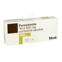 Furosemide Teva 500Mg Cpr Bt30