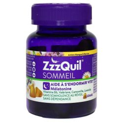Zzzquil Sommeil Mangue Banane Gommes x30