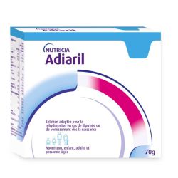 Nutricia Adiaril Solution de Réhydratation Poudre (10 sachets)