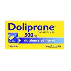 Doliprane 500Mg Gélules x16