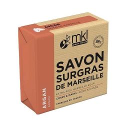 MKL Green Nature Savon de Marseille Surgras -  Argan (100 g)