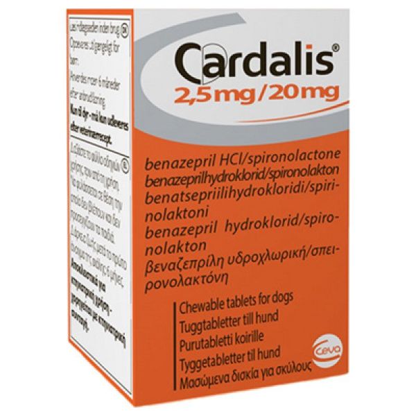 Cardalis 2.5Mg/20Mg Chien 30 comprimés