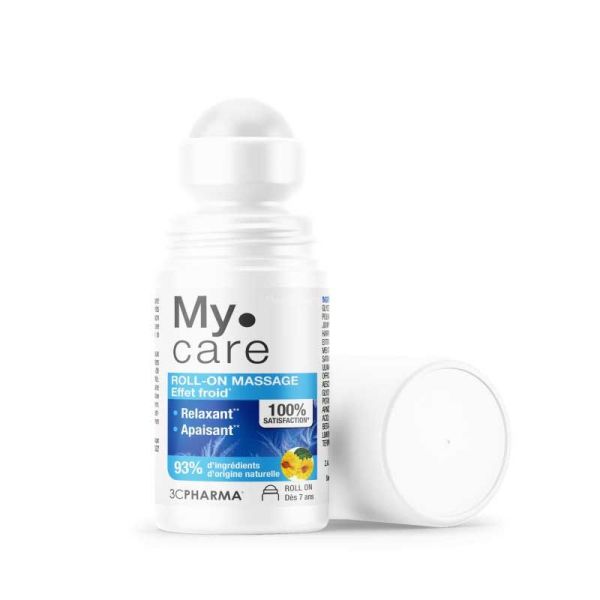 3CPharma My.Care Gel Roll-On Massage effet froid, relaxant & apaisant (50 ml)